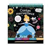 Mes tableaux à gratter des contes merveilleux : 20 cartes à gratter