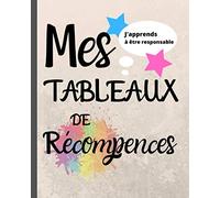 Mes tableaux de récompenses: J'apprends à être Responsable / Le petit plus qui fera une GRANDE différence / cadeau idéal pour aider à organiser la vie ... et responsabiliser les enfants dès 3 ans