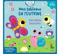 Mes tableaux en feutrine - Adorables bestioles