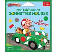 Mes tableaux en gomettes mousse : P'tit Garçon : Les voitures