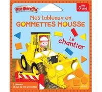 Mes tableaux en gommettes mousse - Le chantier