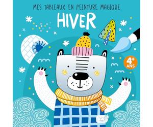 Mes tableaux en peinture magique - hiver