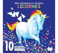 Mes tableaux en stickers - Licornes