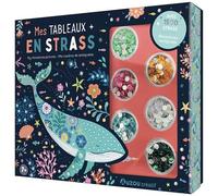 Mes tableaux en strass - 100 % créa - + 1500 strass + 6 boites + 1 stylet - Bethan Westran - Auzou Éditions - Jeux livres objets