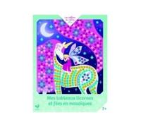 Mes tableaux licornes et fées en mosaïques - pochette avec accessoires