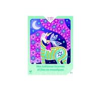 Mes tableaux licornes et fées en mosaïques - pochette avec accessoires