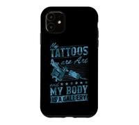 Mes Tatouages sont de l'art et Mon Corps est Une galerie Coque pour iPhone 11