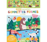 Mes tout premiers autocollants - 1000 premières gommettes formes forêt