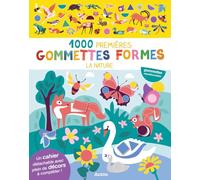 Mes tout premiers autocollants - 1000 premières gommettes formes la nature