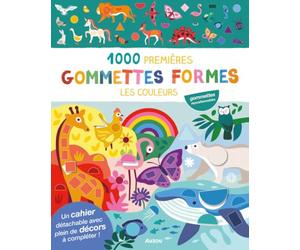 Mes tout premiers autocollants - 1000 premières gommettes formes les couleurs