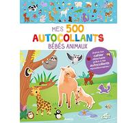 Mes tout premiers autocollants - 500 autocollants - bébés animaux