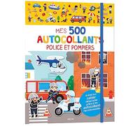 Mes tout premiers autocollants - 500 autocollants - police et pompiers