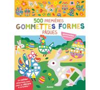 Auzou Autocollants – Mes tout premiers autocollants, 500 gommettes formes Pâques
