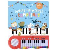 Mes toutes premières comptines au piano - Maria Neradova - Auzou Philippe Eds - cartonné - Comptine, chant