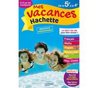 Mes vacances Hachette 5E/4E - Cahier de vacances