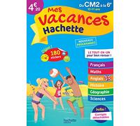 Mes vacances Hachette CM2/6E - Cahier de vacances
