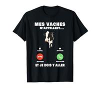 Mes Vaches m'appellent Fermier Les Animaux Idée de Cadeau T-Shirt