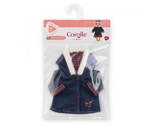 Mes Vêtements De Poupons Corolle BB30 MANTEAU COROLLE EN FÊTES