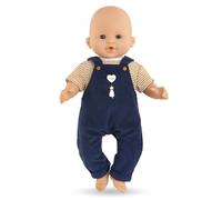 Mes Vêtements De Poupons Corolle Bb36 T-Shirt + Salopette Marine