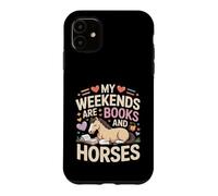 Mes W nds sont des Livres et des Chevaux, Un Joli Poney Coque pour iPhone 11