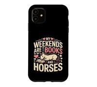 Mes W nds sont des Livres et des Chevaux, Un Joli Poney Coque pour iPhone 11