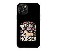 Mes W nds sont des Livres et des Chevaux, Un Joli Poney Coque pour iPhone 11 Pro