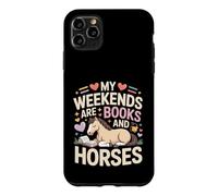 Mes W nds sont des Livres et des Chevaux, Un Joli Poney Coque pour iPhone 11 Pro Max