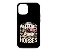 Mes W nds sont des Livres et des Chevaux, Un Joli Poney Coque pour iPhone 12/12 Pro