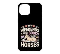 Mes W nds sont des Livres et des Chevaux, Un Joli Poney Coque pour iPhone 15