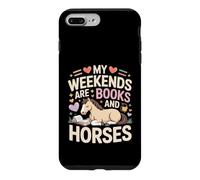 Mes W nds sont des Livres et des Chevaux, Un Joli Poney Coque pour iPhone 7 Plus/8 Plus