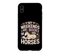 Mes W nds sont des Livres et des Chevaux, Un Joli Poney Coque pour iPhone XS Max