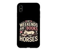Mes W nds sont des Livres et des Chevaux, Un Joli Poney Coque pour iPhone XS Max