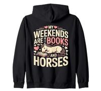 Mes W nds sont des Livres et des Chevaux, Un Joli Poney Sweat à Capuche