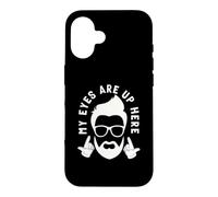Mes Yeux sont en l'air, drôle d'amateur de Barbe Coque pour iPhone 16