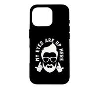 Mes Yeux sont en l'air, drôle d'amateur de Barbe Coque pour iPhone 16 Pro