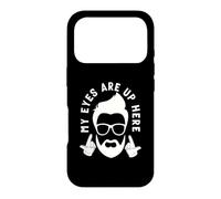Mes Yeux sont en l'air, drôle d'amateur de Barbe Coque pour iPhone 17 Pro