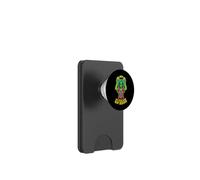 Mes Yeux sont levés Ici : Zombie Girl, Horreur drôle, Halloween PopSockets PopWallet pour MagSafe