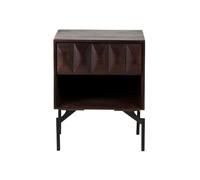 MESA CENTRO MADERA MANGO MARRON VELORA110x70x40 CM