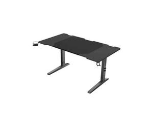 Mesa Gaming Genesis Holm Modular 140cm MDF y Acero Altura Ajustable LED y Gestión de Cables