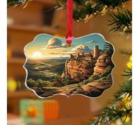 Mesa Verde Décorations de Noël représentant le parc national de la forêt, les montagnes, la peinture, les œuvres d'art, les souvenirs de ferme, les souvenirs de paysage de montagne, les décorations de