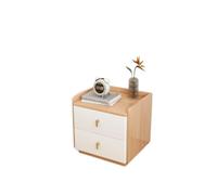 Mesas De Noche Para Dormitorio Table De Chevet en Ardoise Tout en Bois Massif, Armoire De Rangement for La Maison, Petite Armoire Moderne Simple Table D'appoint/Table De Nuit avec Tiroirs(A)