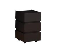 Mesas De Noche Para Dormitorio Table De Chevet Simple Et Créative For Chambre À Coucher, Salon, Armoire De Rangement À Roulettes À Bord Étroit En Bois Massif Table D'appoint/table De Nuit Avec Tiroirs