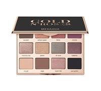 Mesauda Milano Palette 12 Fards à Paupières Compact Gold'N Roses - 12 gr