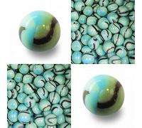 MesBilles - 10 Billes en Verre Matisse - 9 Billes et 1 Calot