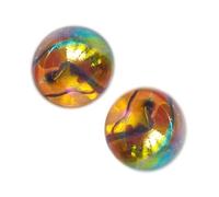 mesbilles 2 Billes Arcadiennes Bille Boulard en Verre de 35 mm