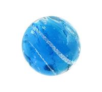 mesbilles - 2 Billes d'art Turquoise Céleste - Bille en Verre 20 mm