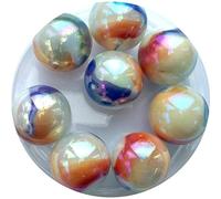 mesbilles - 2 Mammouths Billes Française - Bille en Verre 50 mm