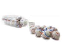 mesbilles 30 Billes Souvenirs Souvenirs - Bille en Verre à Collectionner (16 mm, Chiffonné)