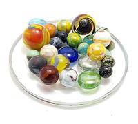 mesbilles - 30 Billes Super à la Mode Bille en Verre de Plusieurs Les Tailles