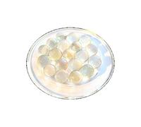 mesbilles 30 Billes translucides - Bille en Verre à Collectionner (16 mm, Cristal)